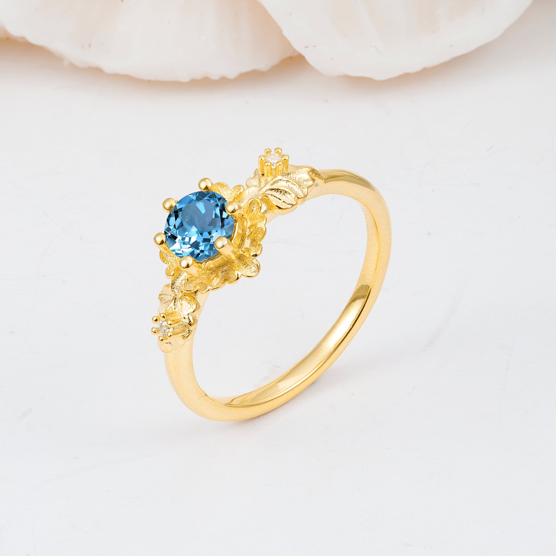 SR17583 Aquamarine Ring - Additional view