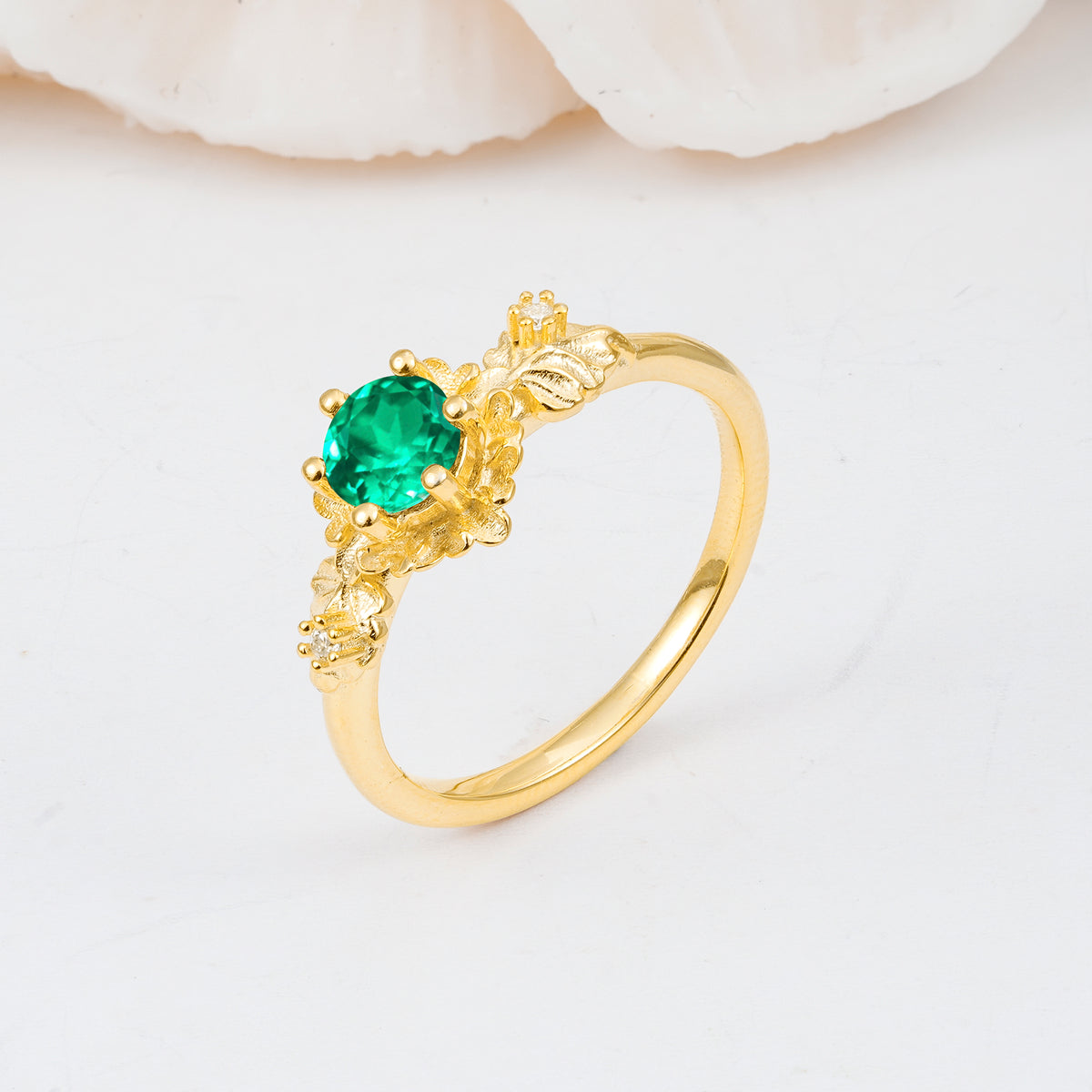 SR17583 Emerald Ring - Additional view