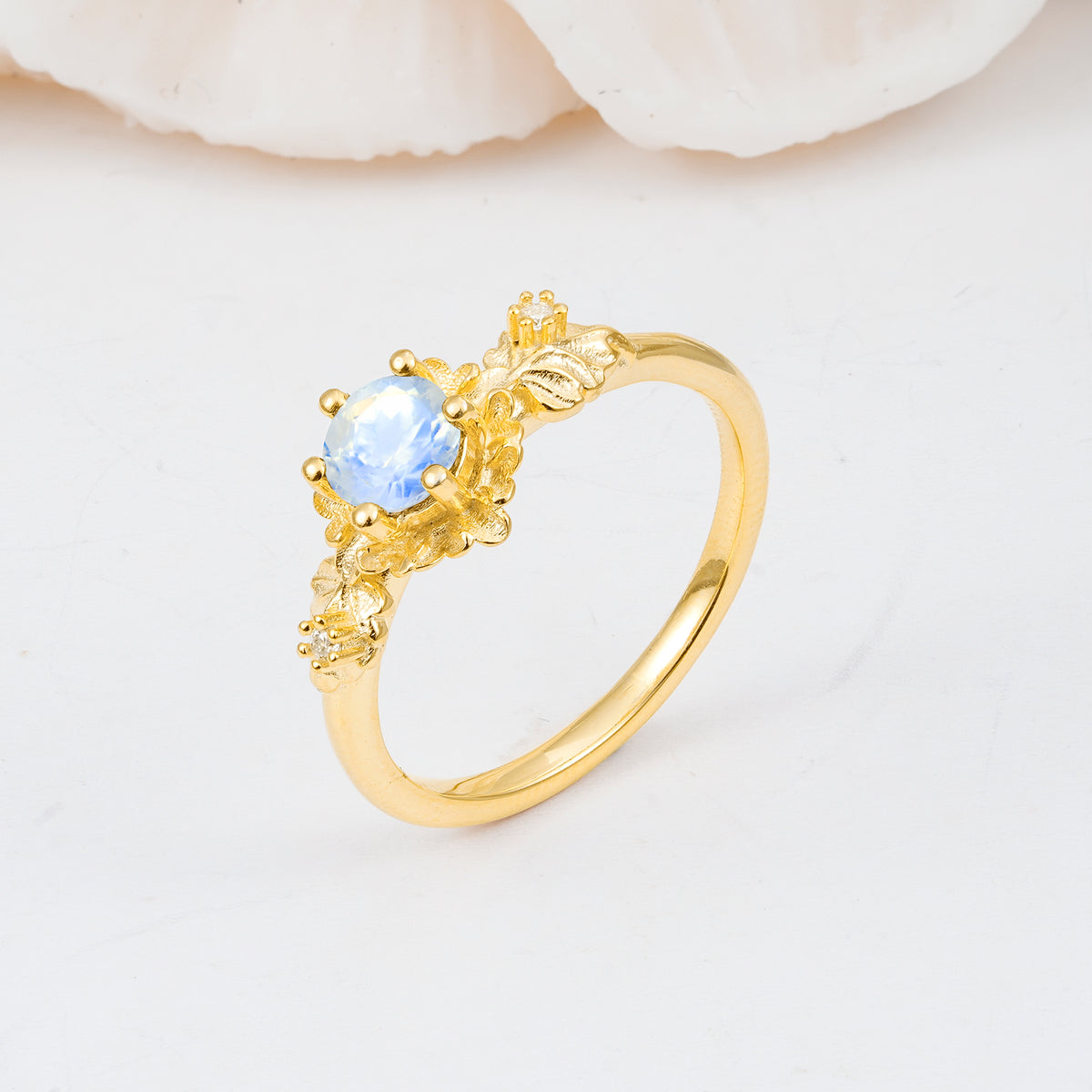 SR17583 Moonstone Ring - Additional view