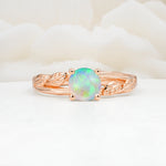 SR17587 Fire Opal Ring - Additional view