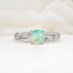 SR17587 Fire Opal Ring - Additional view