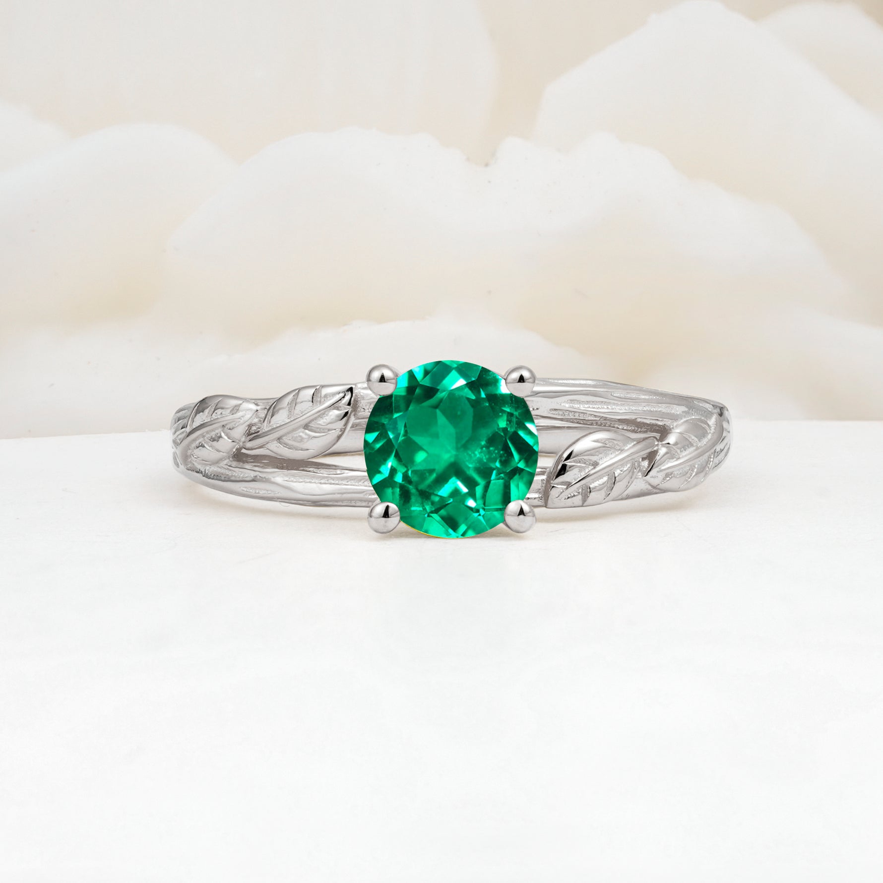 SR17587 Emerald Ring - Additional view