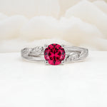 SR17587 Ruby Ring - Additional view