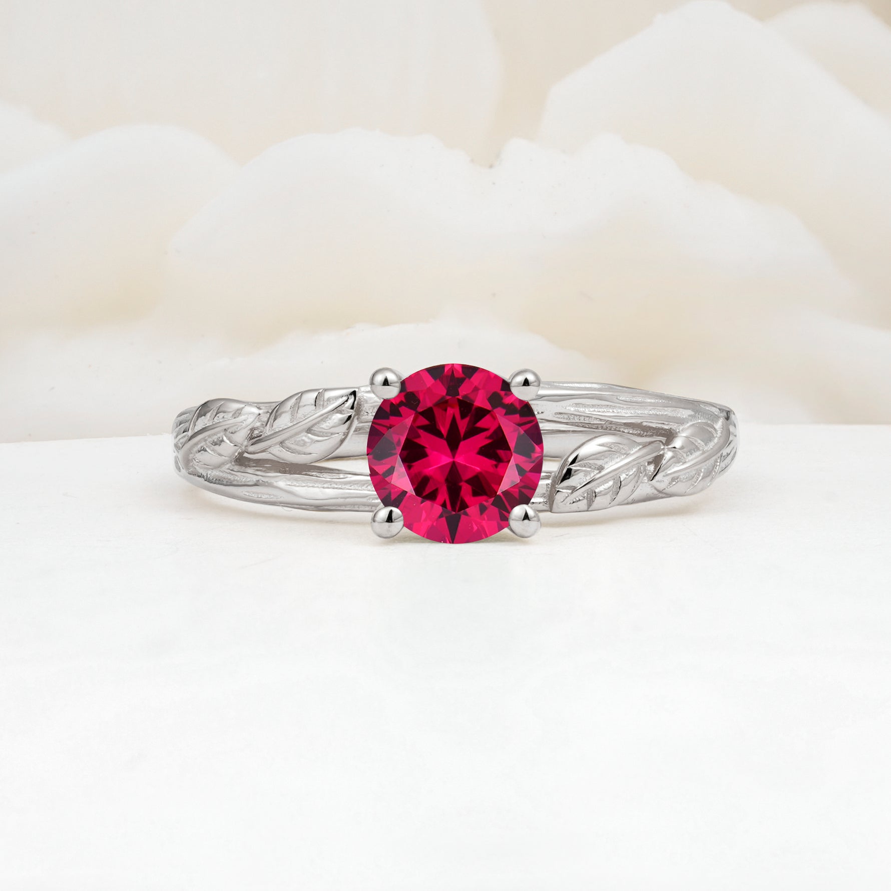 SR17587 Ruby Ring - Additional view
