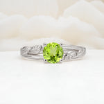SR17587 Peridot Ring - Additional view