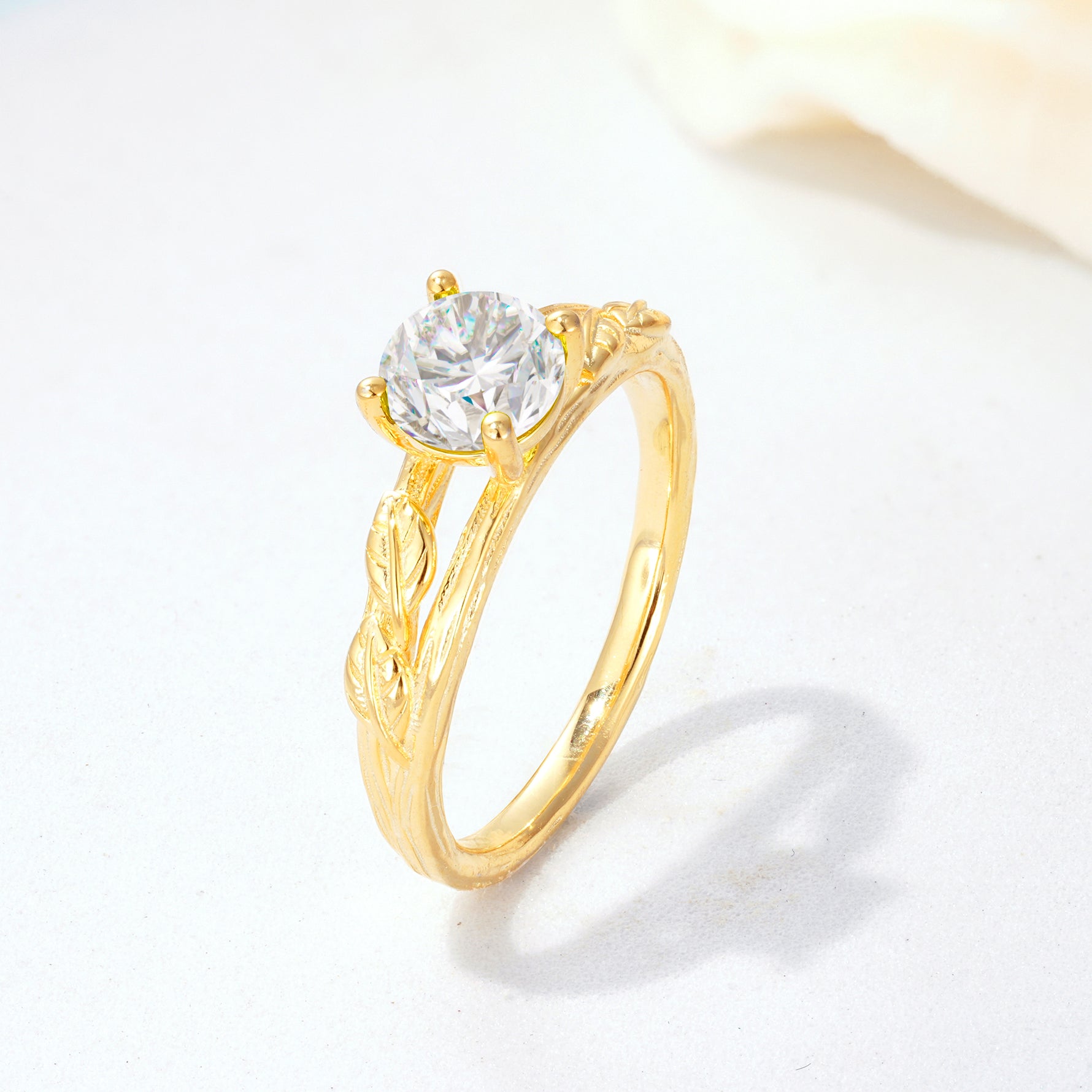 SR17587 Moissanite Ring - Additional view