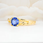 SR17587 Sapphire Ring - White-Gold