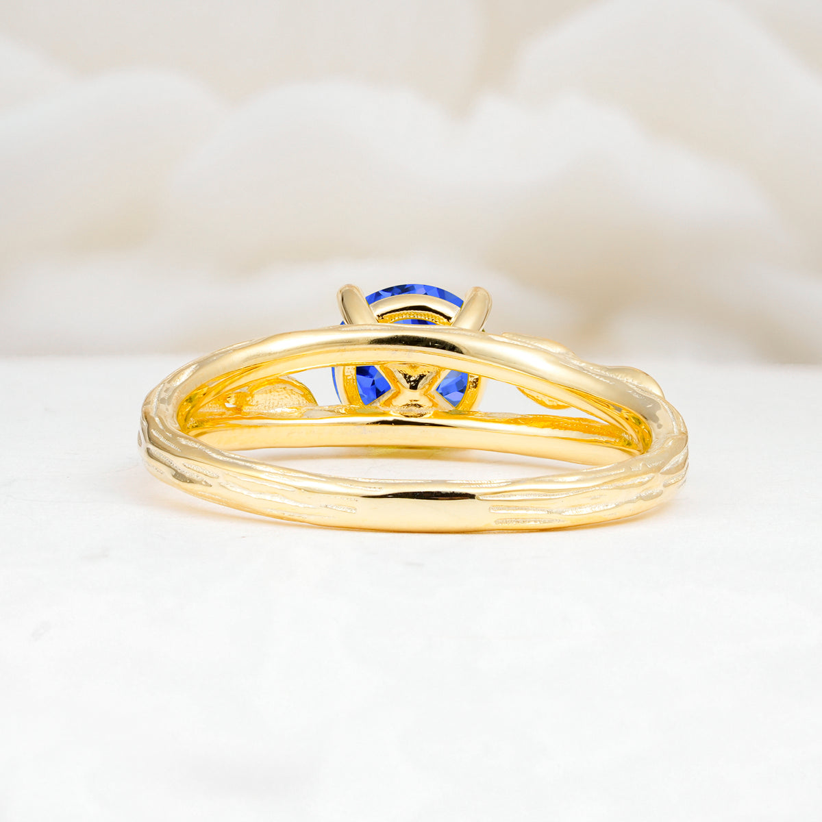 SR17587 Sapphire Ring - Additional view
