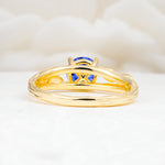 SR17587 Sapphire Ring - Additional view