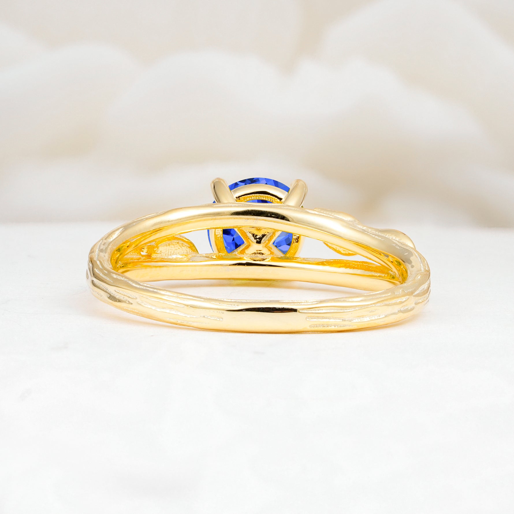 SR17587 Sapphire Ring - Additional view