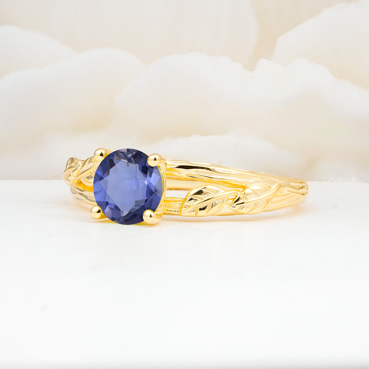 SR17587 Tanzanite Ring - White-Gold