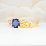 SR17587 Tanzanite Ring - White-Gold