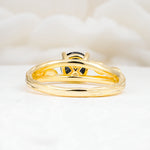SR17587 Black Rutilated Quartz Ring - Additional view