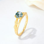 SR17587 Moss Agate Ring - Additional view