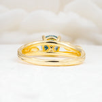 SR17587 Moss Agate Ring - Additional view