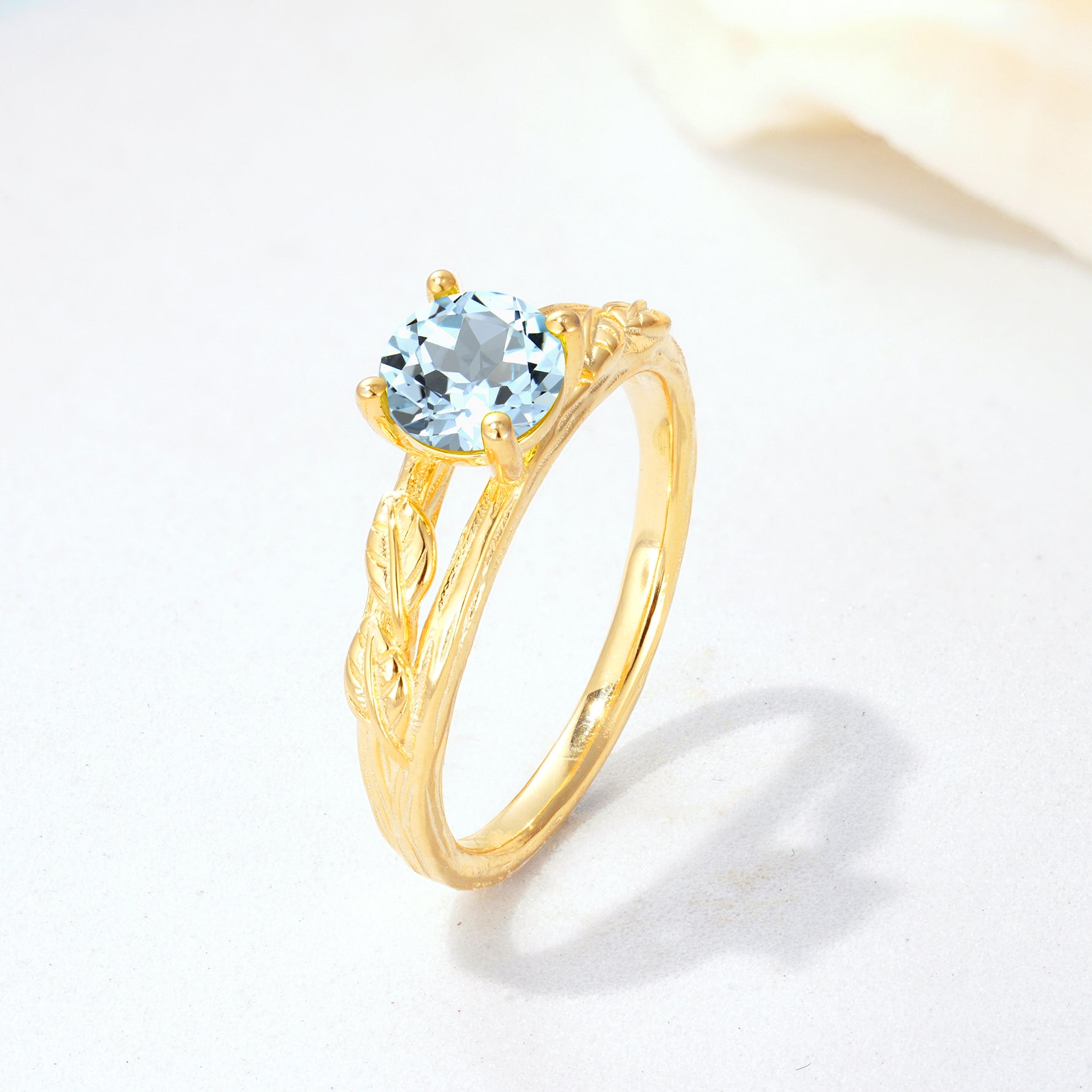 SR17587 Aquamarine Ring - Additional view