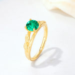SR17587 Emerald Ring - Additional view
