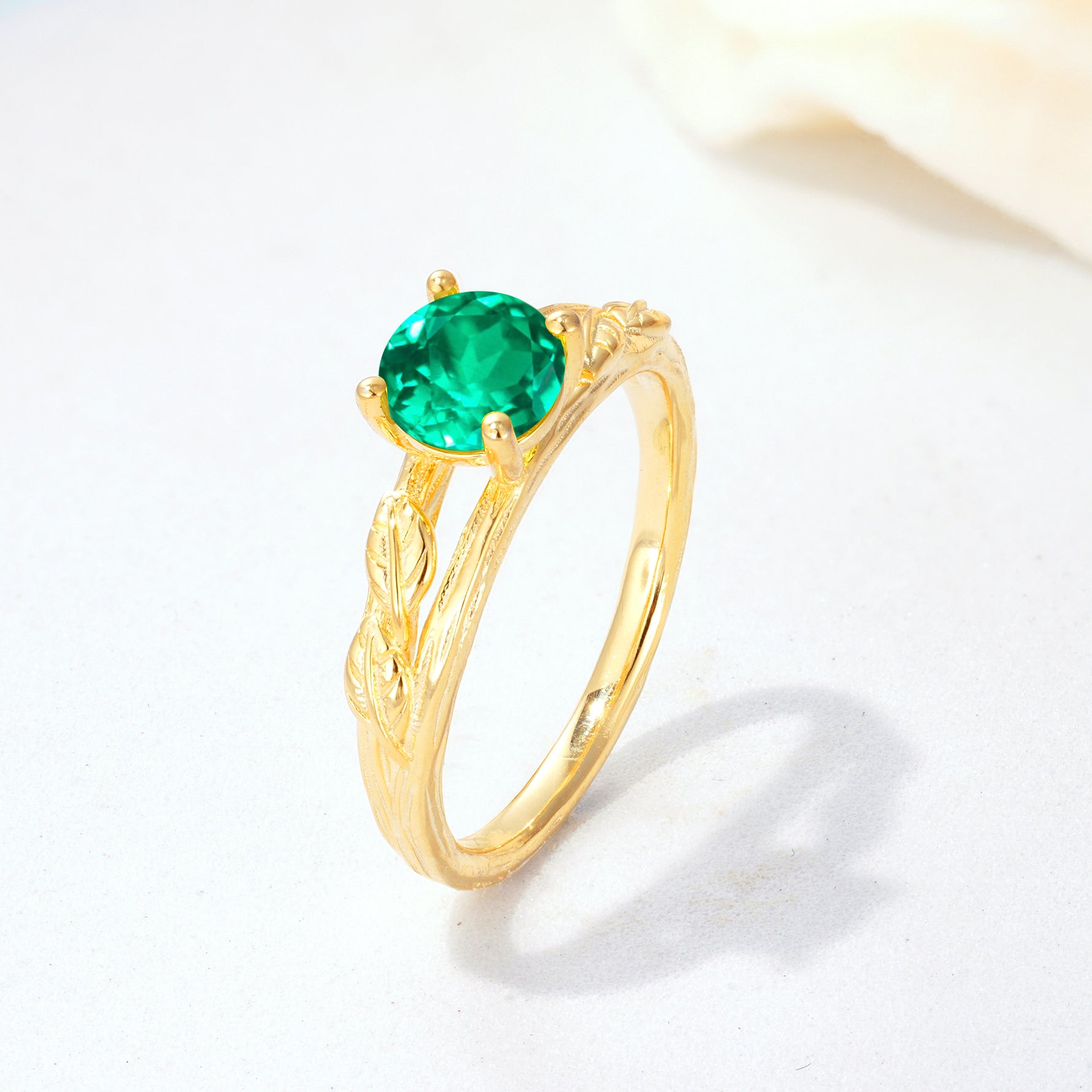 SR17587 Emerald Ring - Additional view