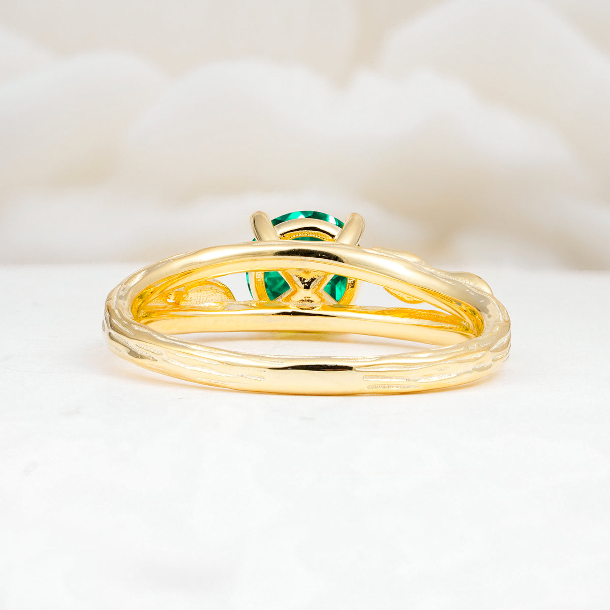 SR17587 Emerald Ring - Additional view