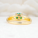 SR17587 Emerald Ring - Additional view