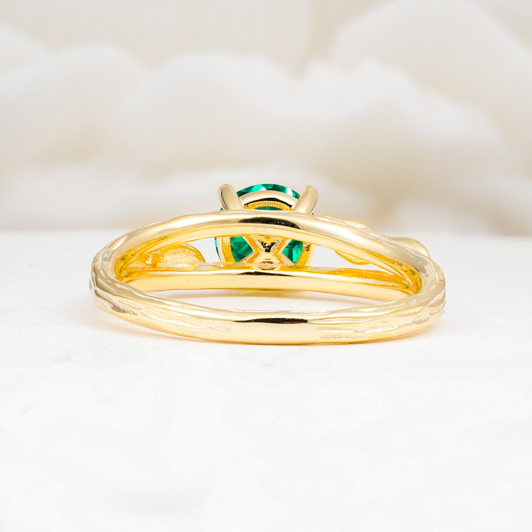 SR17587 Emerald Ring - Additional view