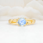 SR17587 Moonstone Ring - Yellow-Gold