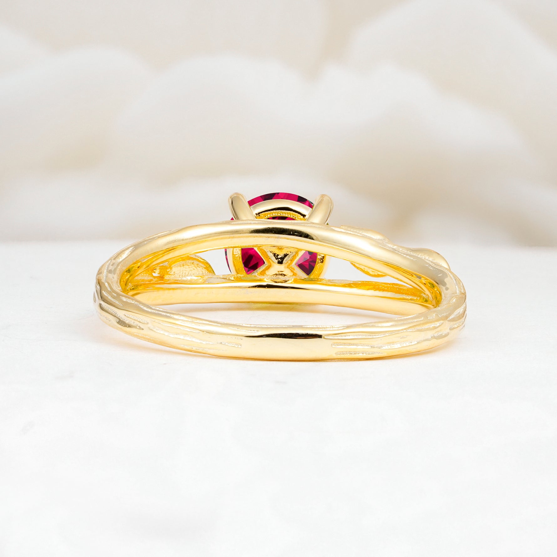 SR17587 Ruby Ring - Additional view