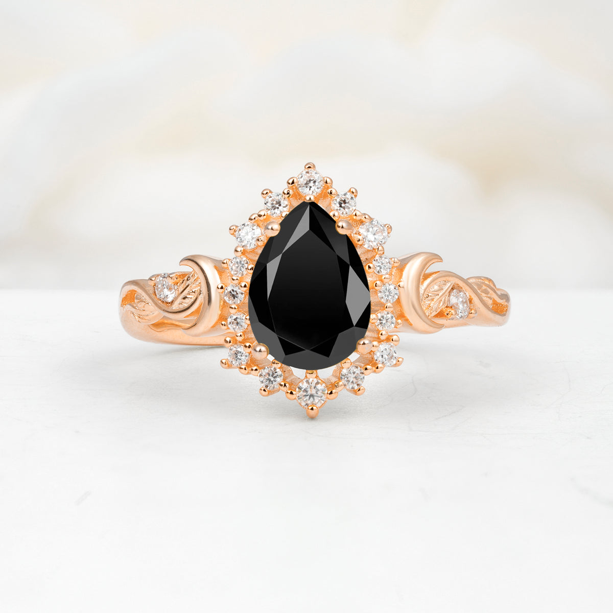 SR17590 Black Onyx Ring - Additional view