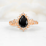 SR17590 Black Onyx Ring - Additional view