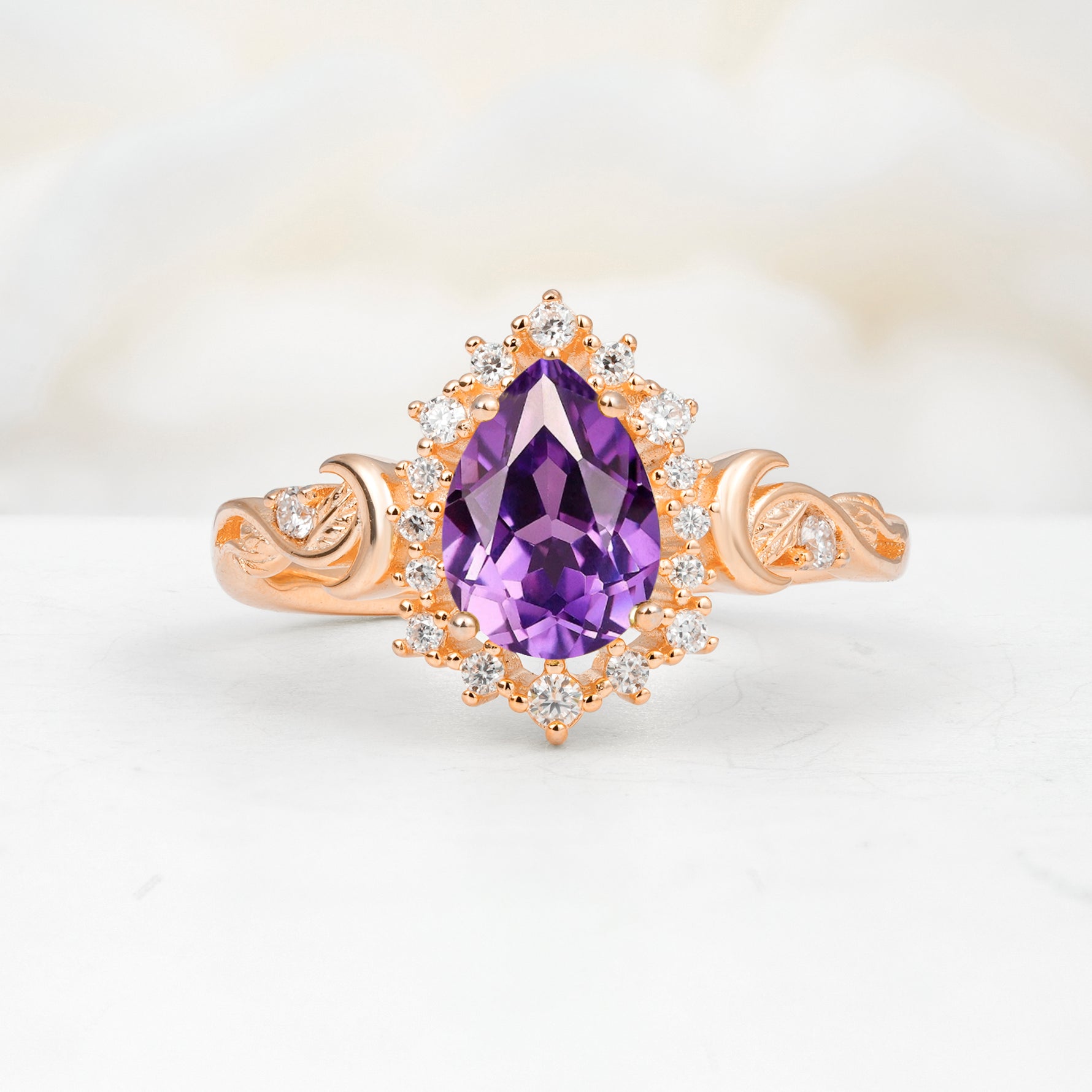 SR17590 Amethyst Ring - Additional view