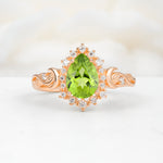 SR17590 Peridot Ring - Additional view