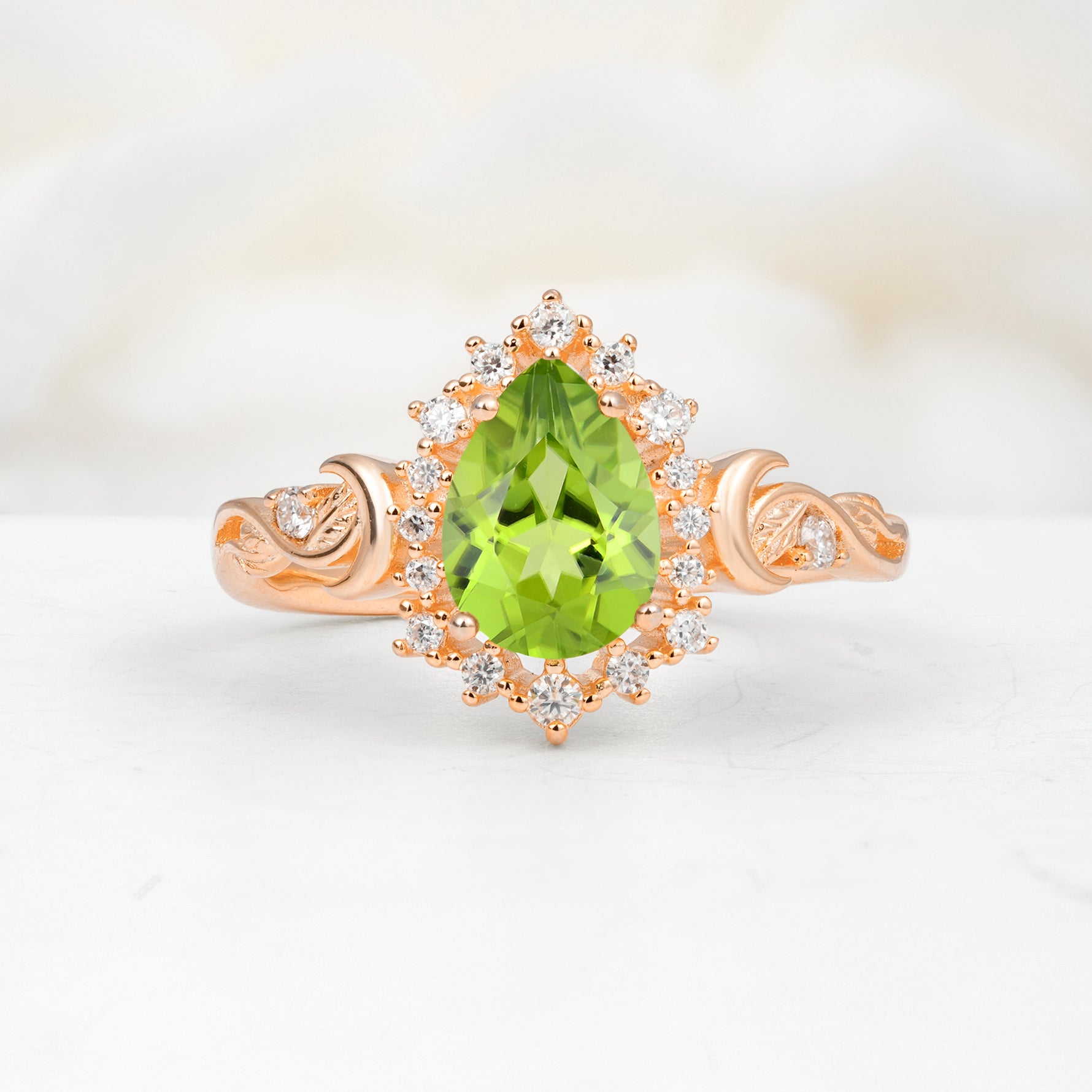 SR17590 Peridot Ring - Additional view