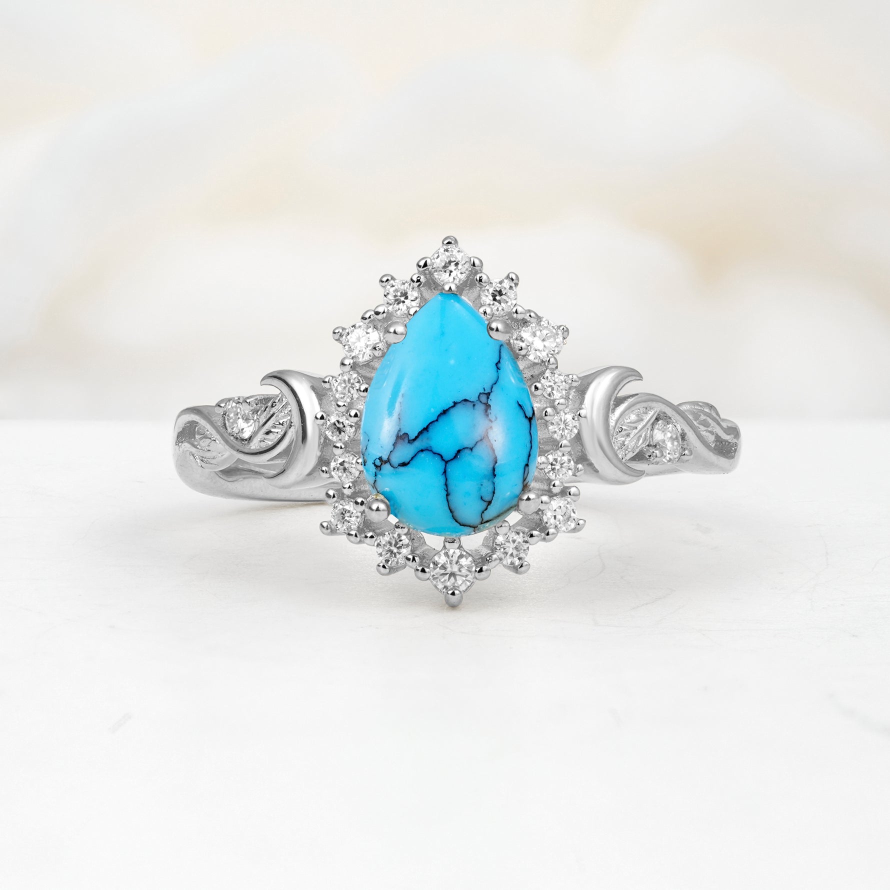SR17590 Turquoise Ring - Additional view