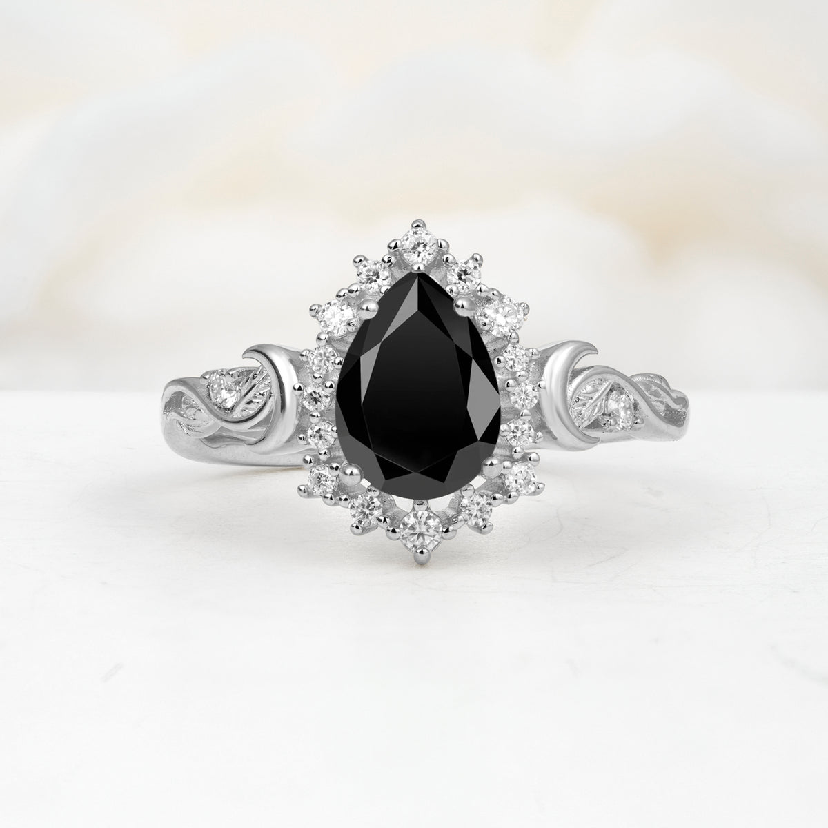SR17590 Black Onyx Ring - Additional view