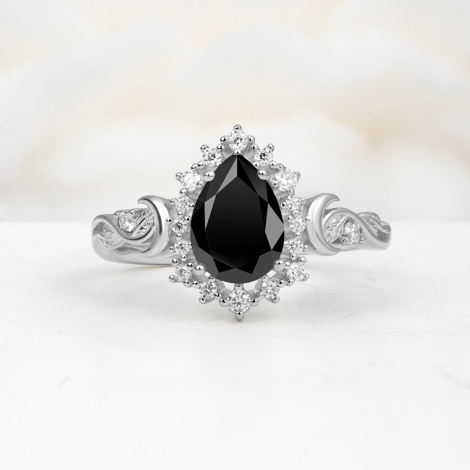 SR17590 Black Onyx Ring - Additional view
