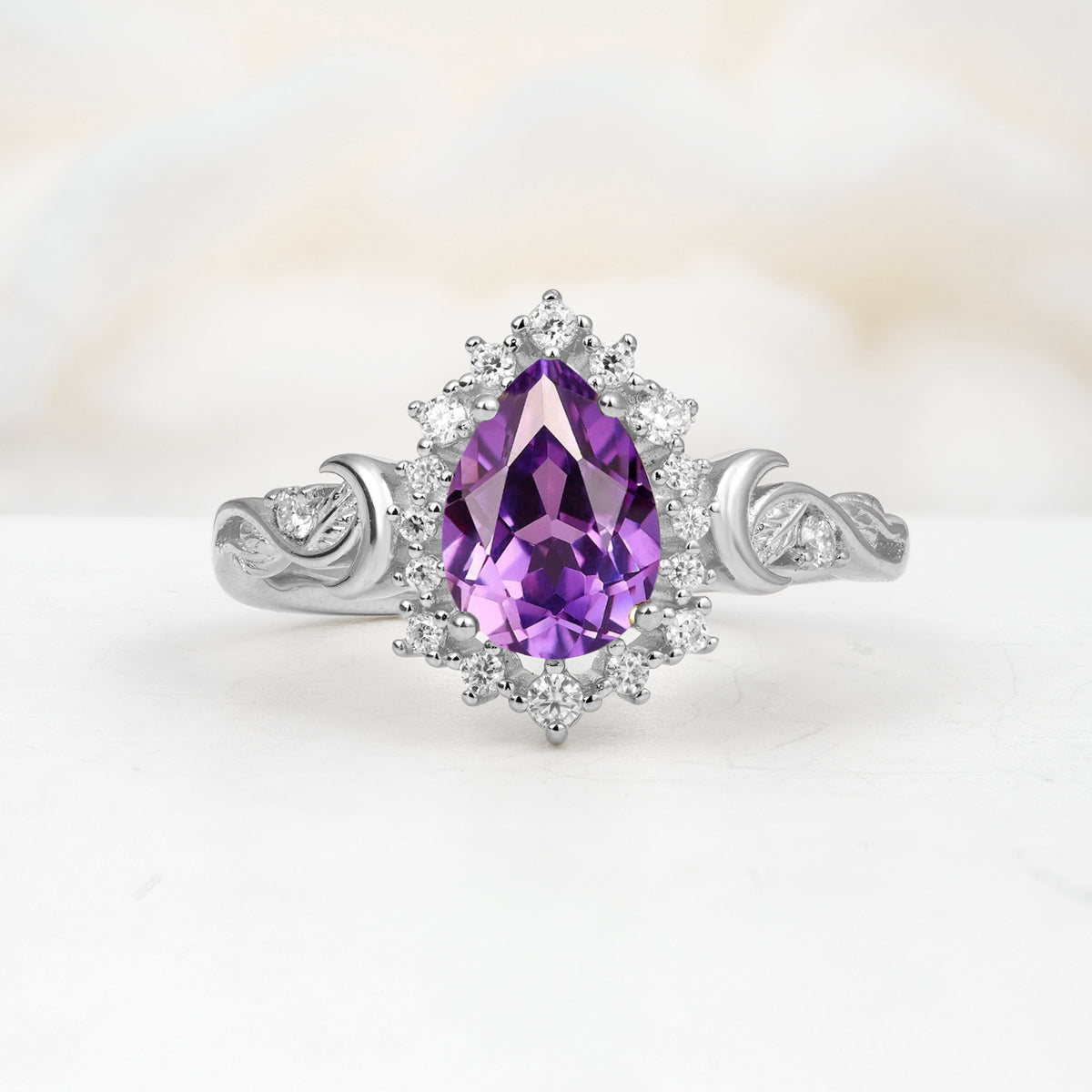 SR17590 Amethyst Ring - Additional view