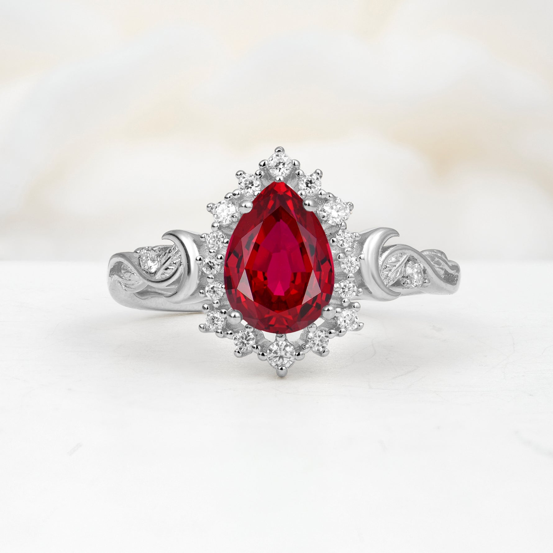 SR17590 Ruby Ring - Additional view
