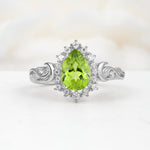 SR17590 Peridot Ring - Additional view