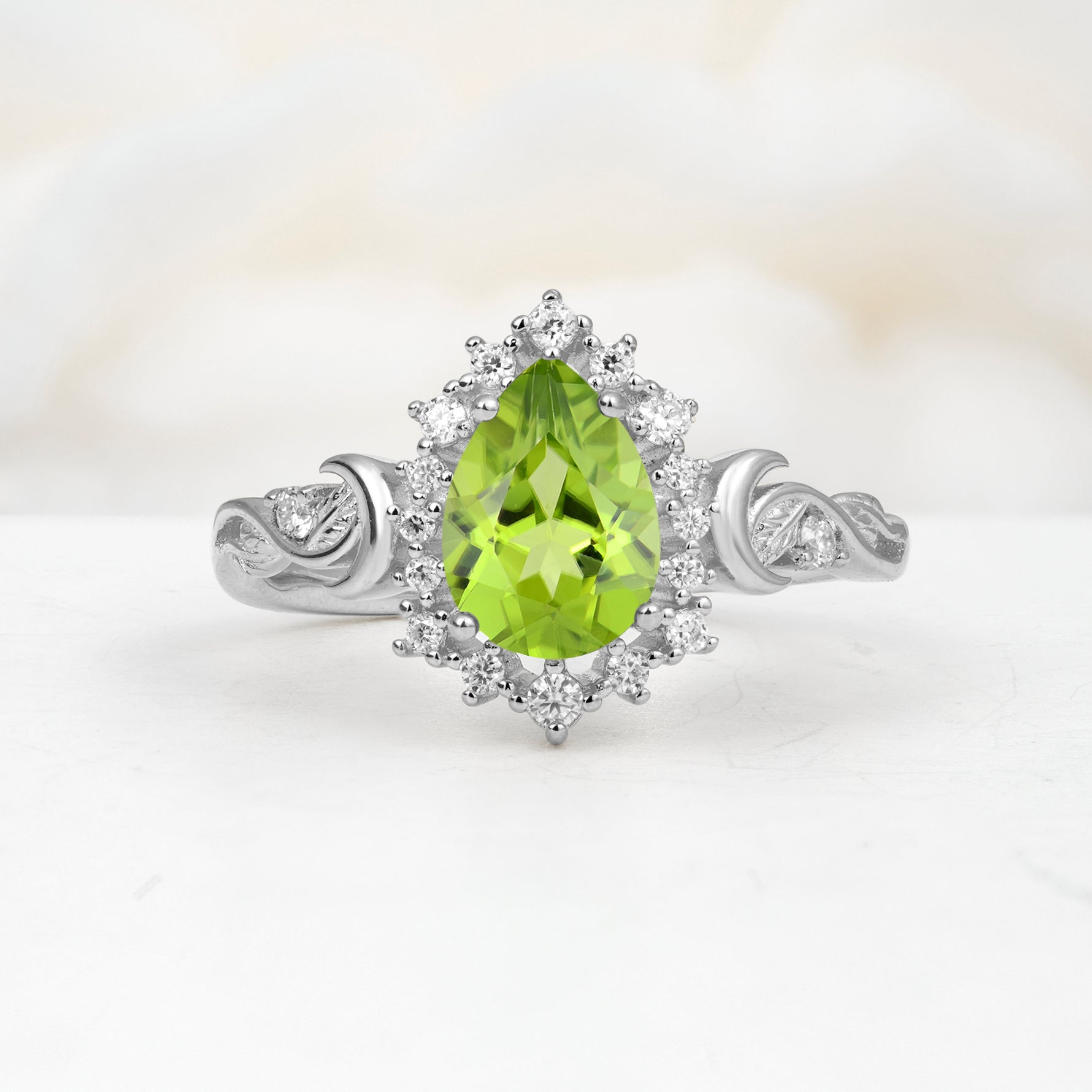SR17590 Peridot Ring - Additional view