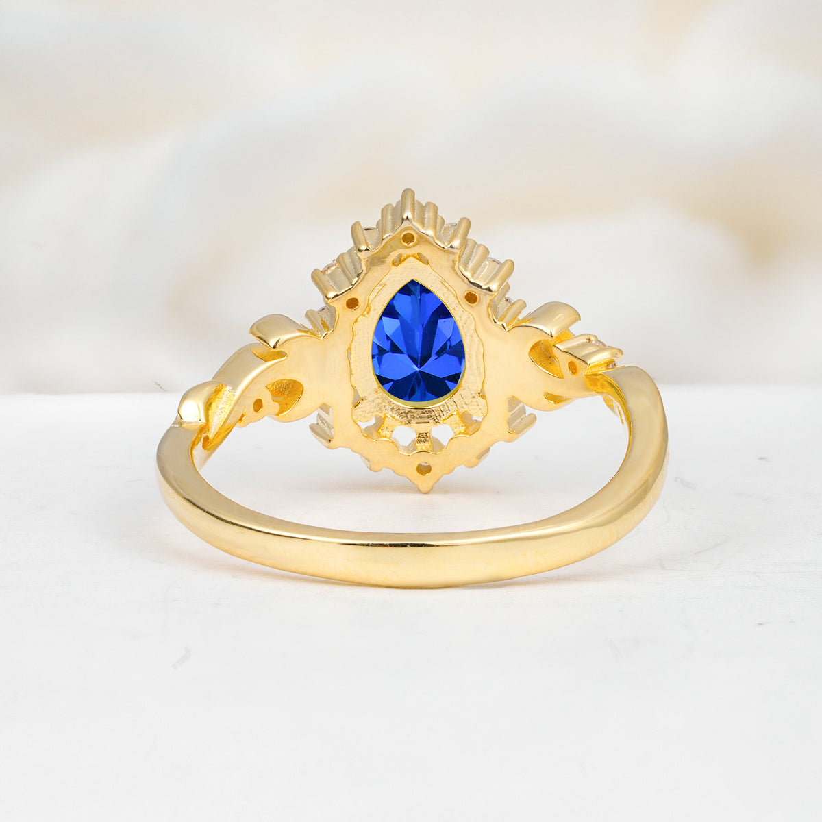 SR17590 Sapphire Ring - Additional view