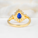 SR17590 Sapphire Ring - Additional view