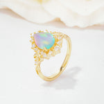 SR17590 Fire Opal Ring - Additional view