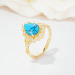 SR17590 Turquoise Ring - Additional view