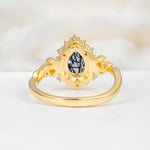 SR17590 Black Rutilated Quartz Ring - Additional view