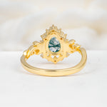 SR17590 Moss Agate Ring - Additional view