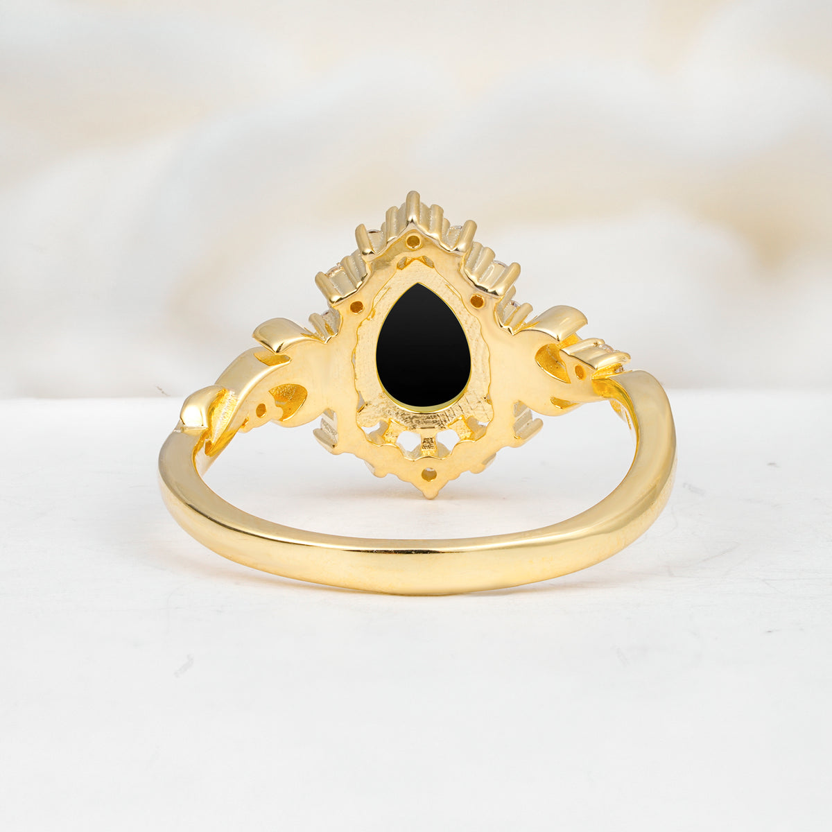 SR17590 Black Onyx Ring - Additional view