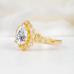 SR17590 Lab Diamond Ring - White-Gold