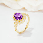 SR17590 Amethyst Ring - Additional view