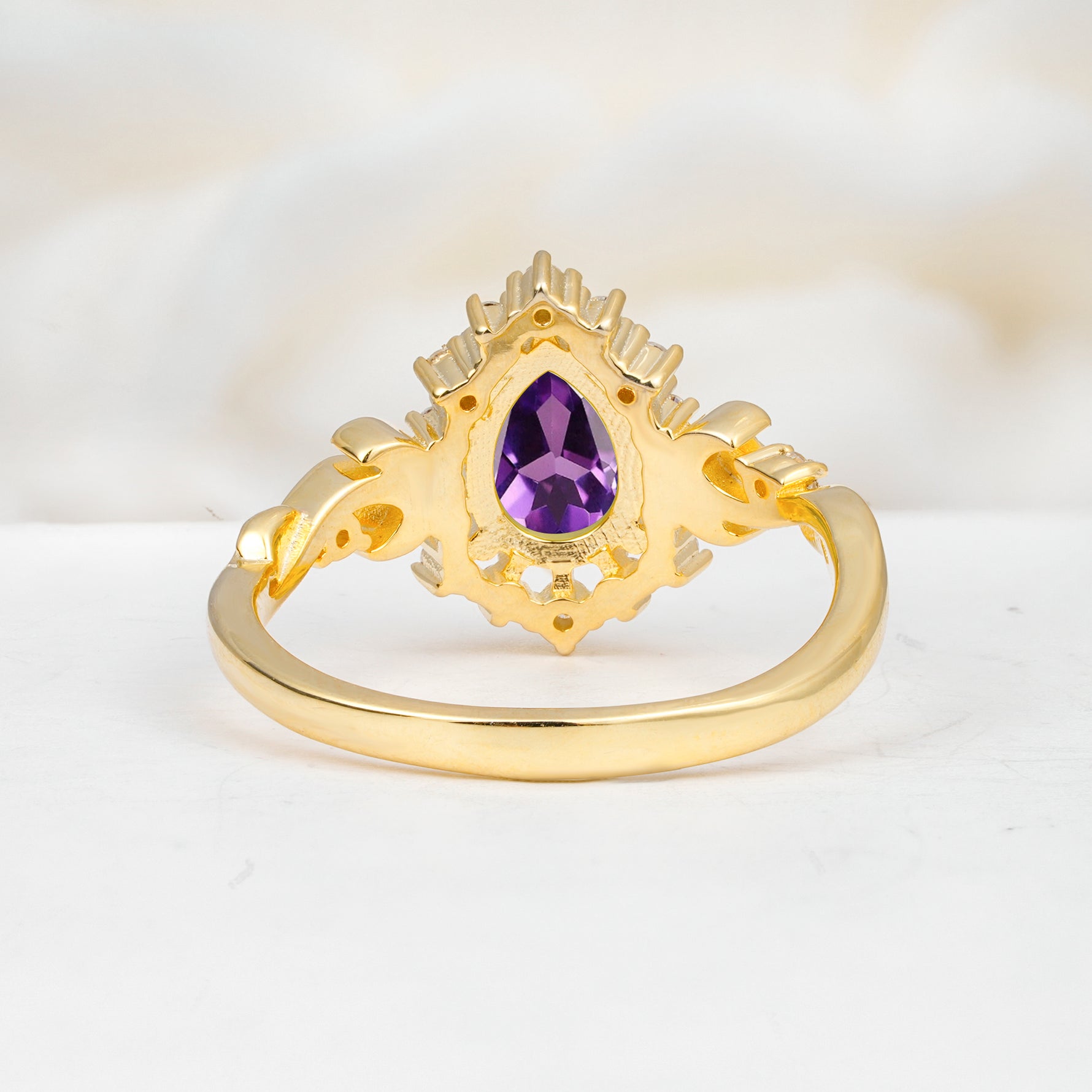 SR17590 Amethyst Ring - Additional view