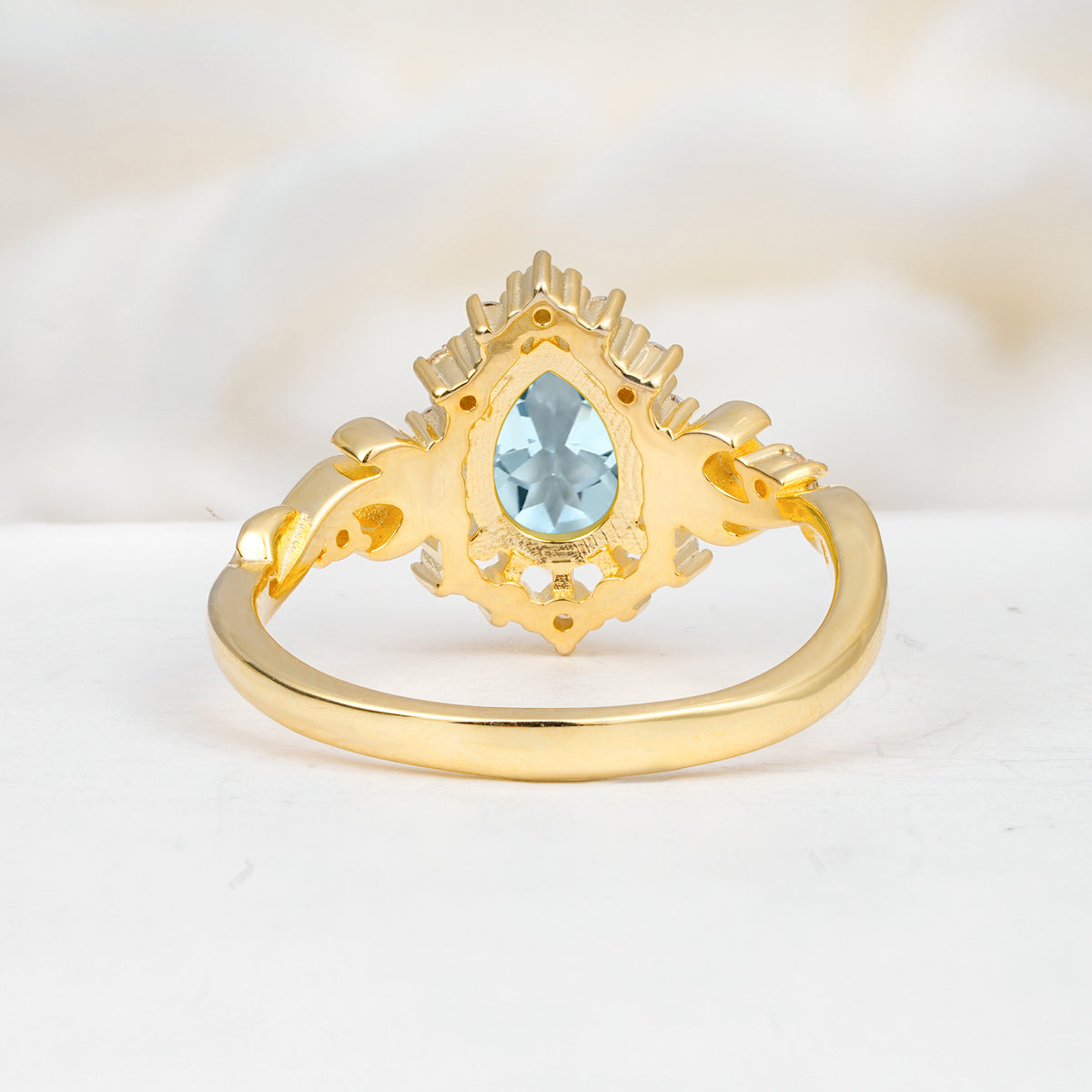 SR17590 Aquamarine Ring - Additional view
